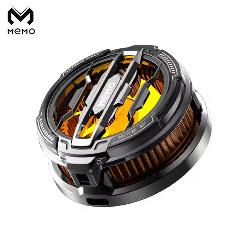 MEMO CX07 Magnetic Phone Radiator Phone Cooling Fan Case Cold Wind Handle Fan for Phone Cooler Phone Cooling Fan Case