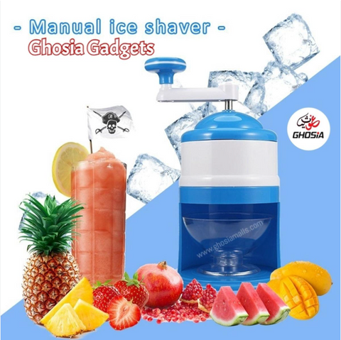 Ice Crusher – Portable Slush & Gola Making Machine