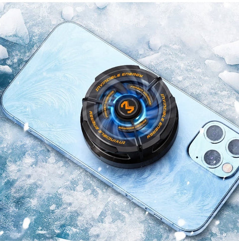 MEMO CX01 Magnetic Phone cooler Phone Radiator Phone Cooling Fan Case Cold Wind Handle Fan for Phone Cooler Phone Cooling Fan Case